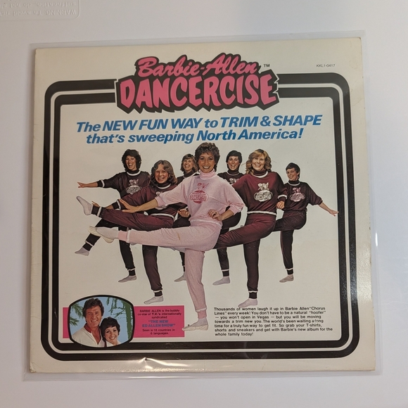 ICONIC Vintage Dance/Fitness Vinyl Records- Jane Fonda (Double LP) Barbie Allen - Picture 8 of 9